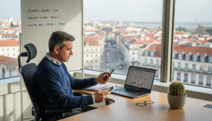 Empresário avalia campanhas de publicidade digital em Portugal